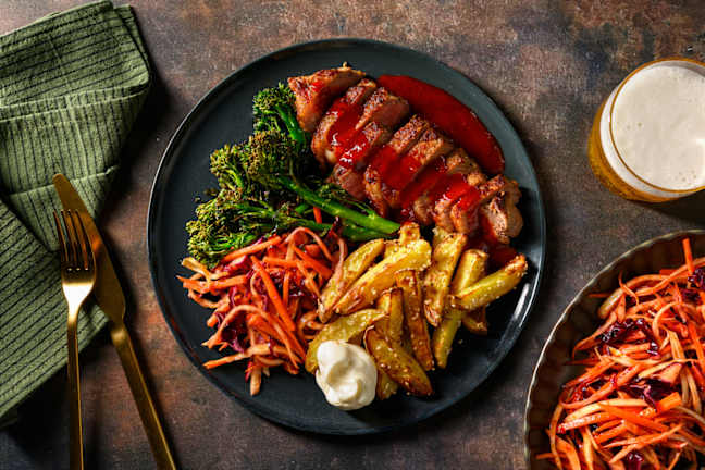21 Day Aged Sirloin in Gochujang Honey Butter Sauce