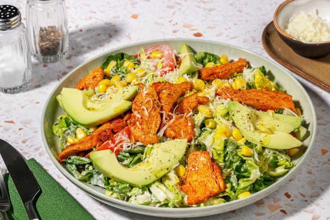 American Bowl mit Hähnchen und Avocado