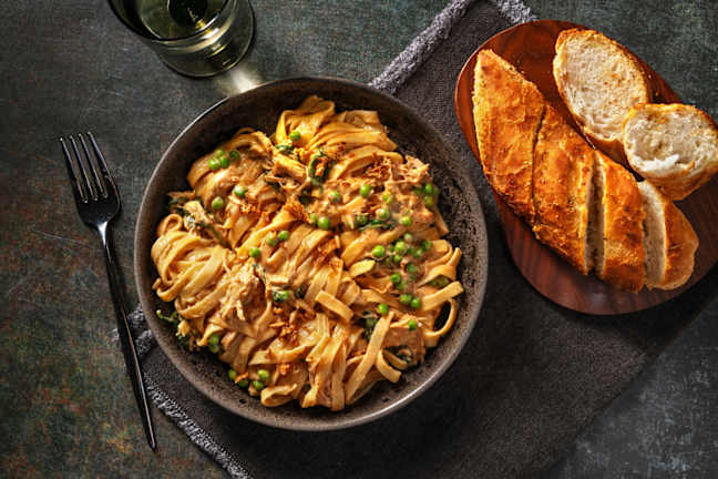 Smoky Chipotle Pulled Chicken Tagliatelle