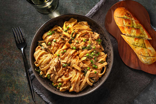Smoky Chipotle Pulled Chicken Tagliatelle