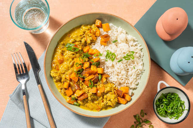 Indian-Style Ground Turkey Curry