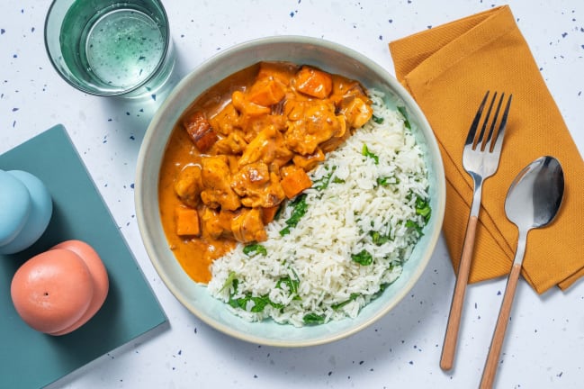 Rich Chicken and Sweet Potato Curry
