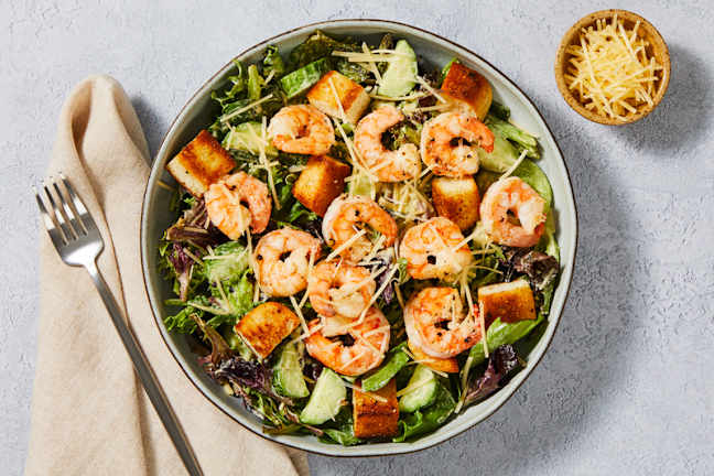 Smart Shrimp Caesar Salad