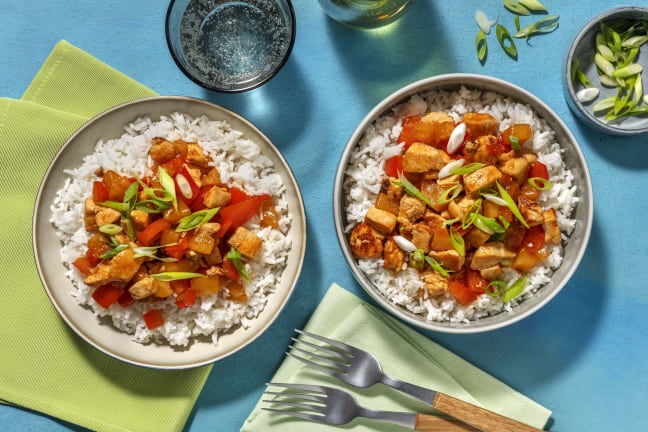 Chinese Inspired Sweet and Sour Chicken