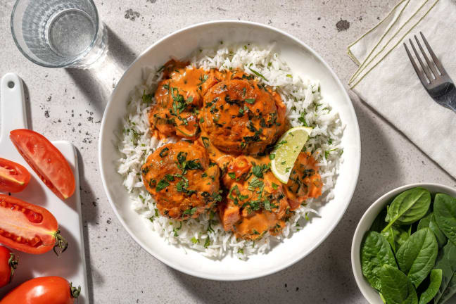 Cal Smart Plant-Based Ground Protein Patties in Tikka Sauce