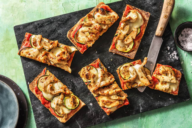 Hot 'N' Hearty Chicken Pizzas