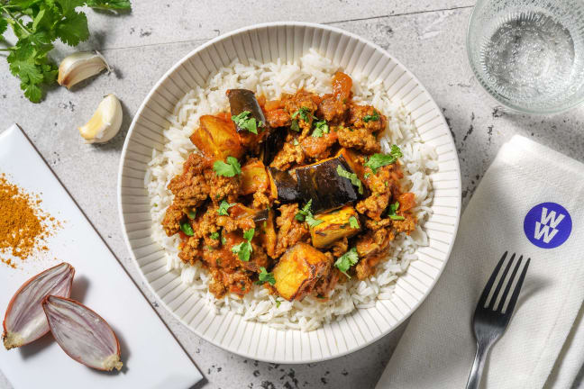 Lamb and Aubergine Curry