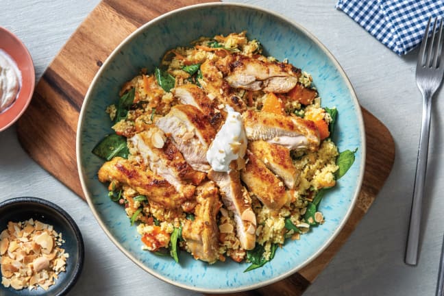Mild North Indian Chicken and Carrot Couscous