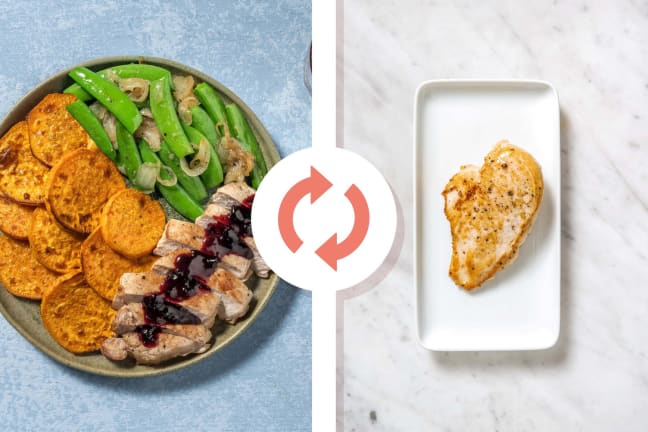 Blueberry BBQ Chicken Breasts