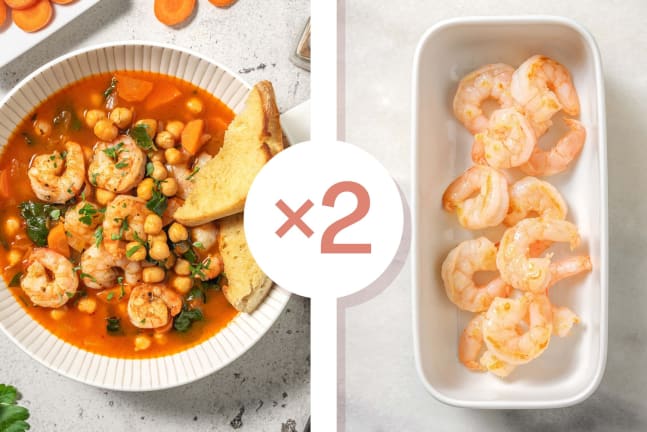 Cal Smart Harissa Double Shrimp and Chickpea Stew