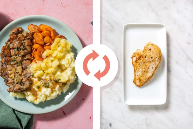 Sage Chicken Breasts and Apple Chutney