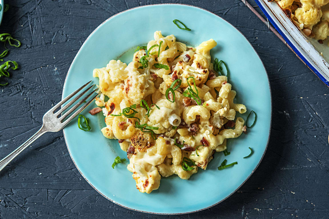 Cauliflower Pancetta Mac 'n' Cheese