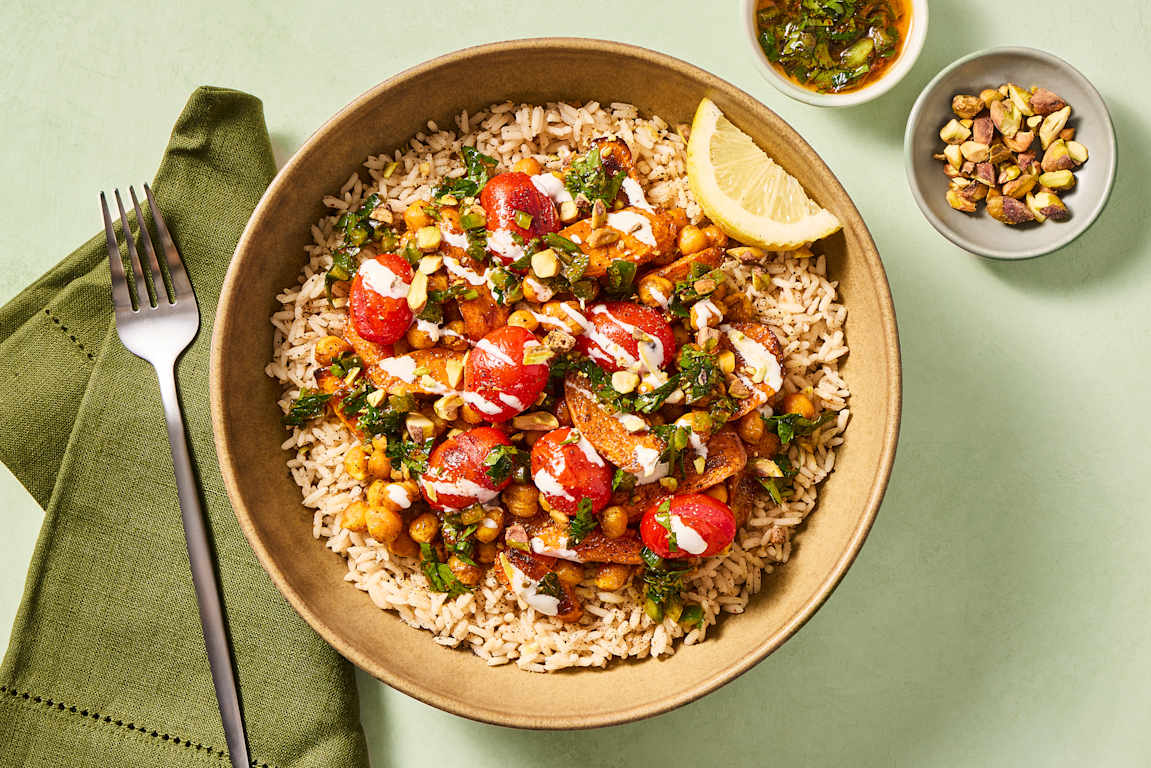 Vegan Spice Market Chickpea & Rice Bowls