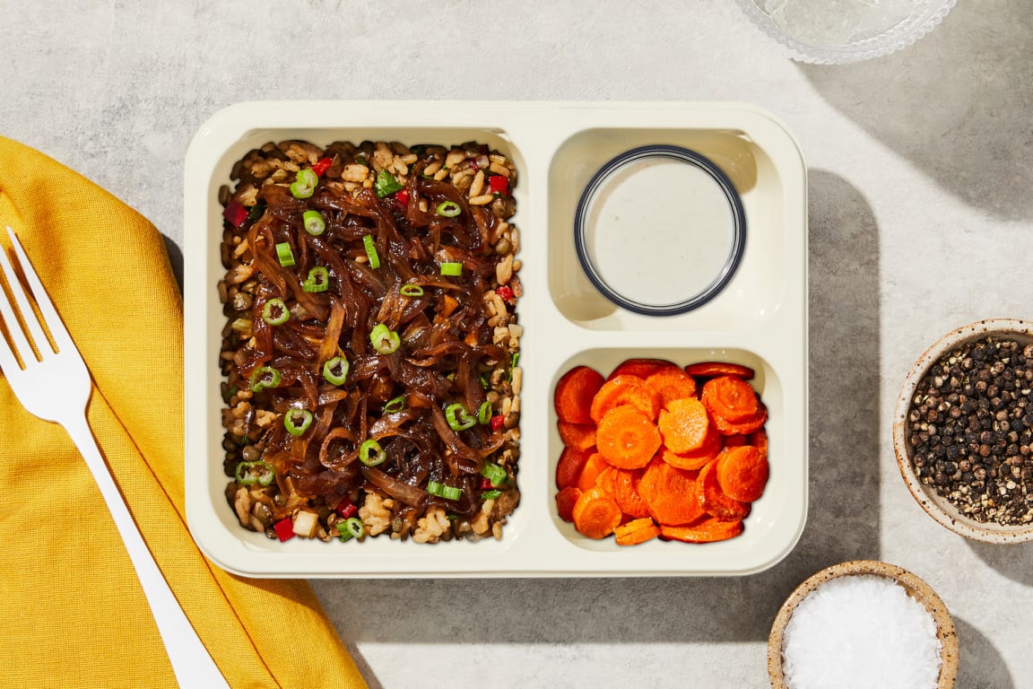 Mujadara (Lentils & Rice)