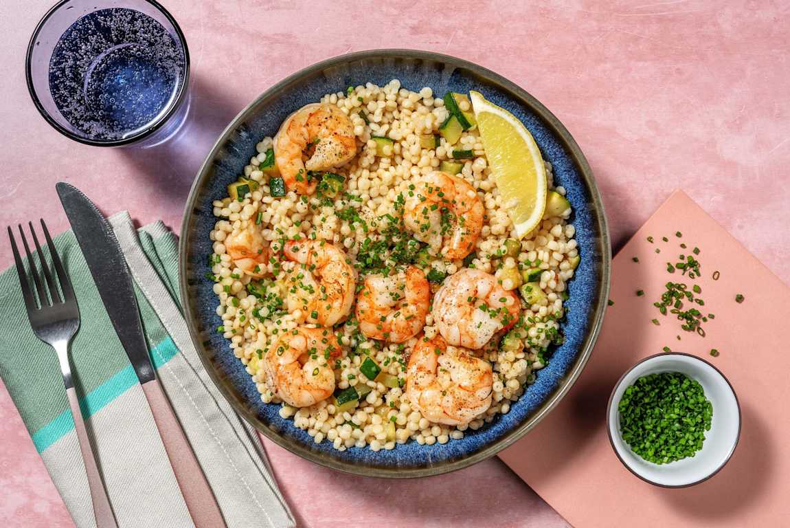 Couscous perlato di mare stile 'fregula'
