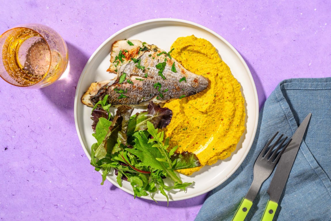 Filetto di orata al prezzemolo e limone