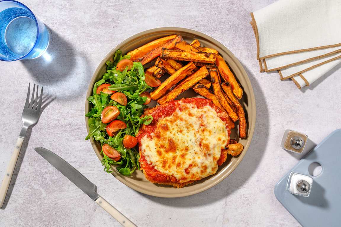 Baked Cheesy Chicken Parmigiana