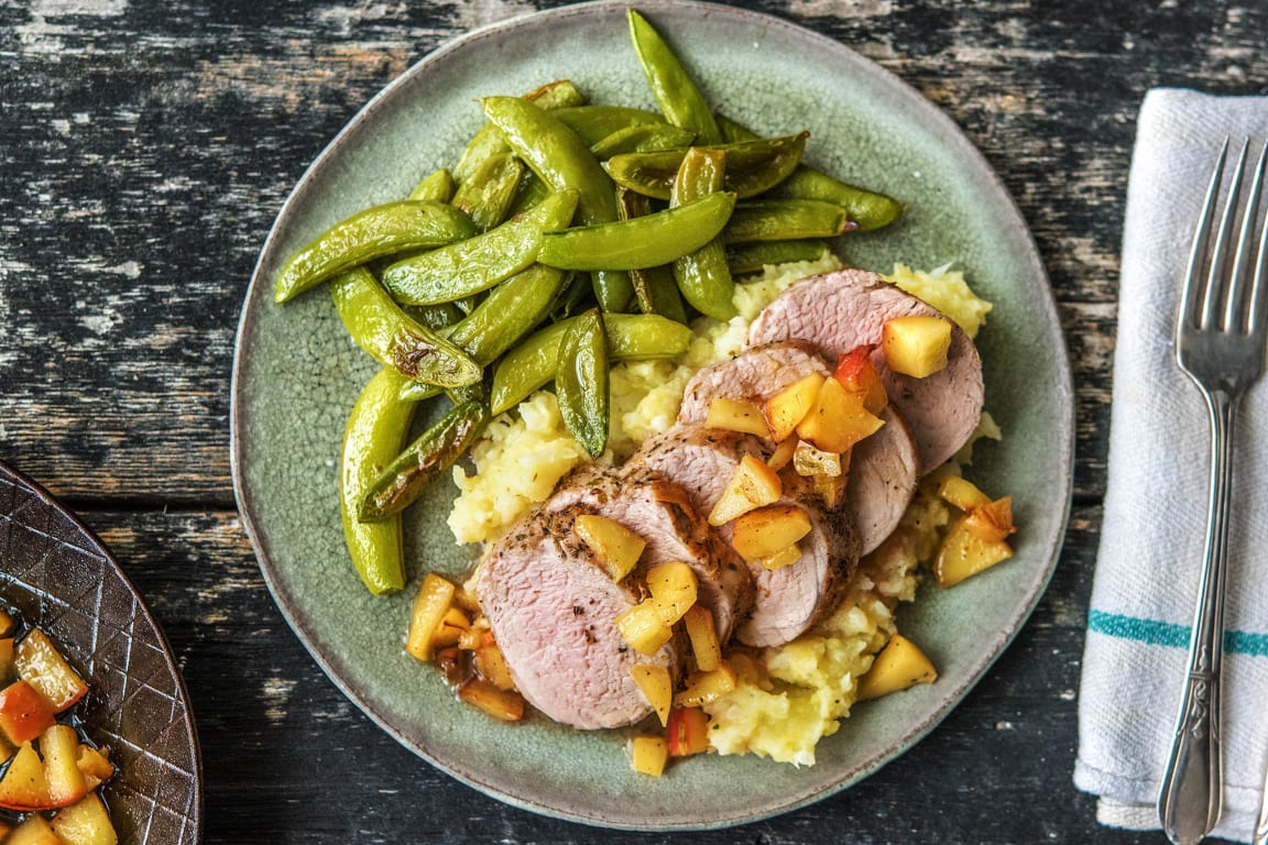 Sweet Apple Pork Tenderloin