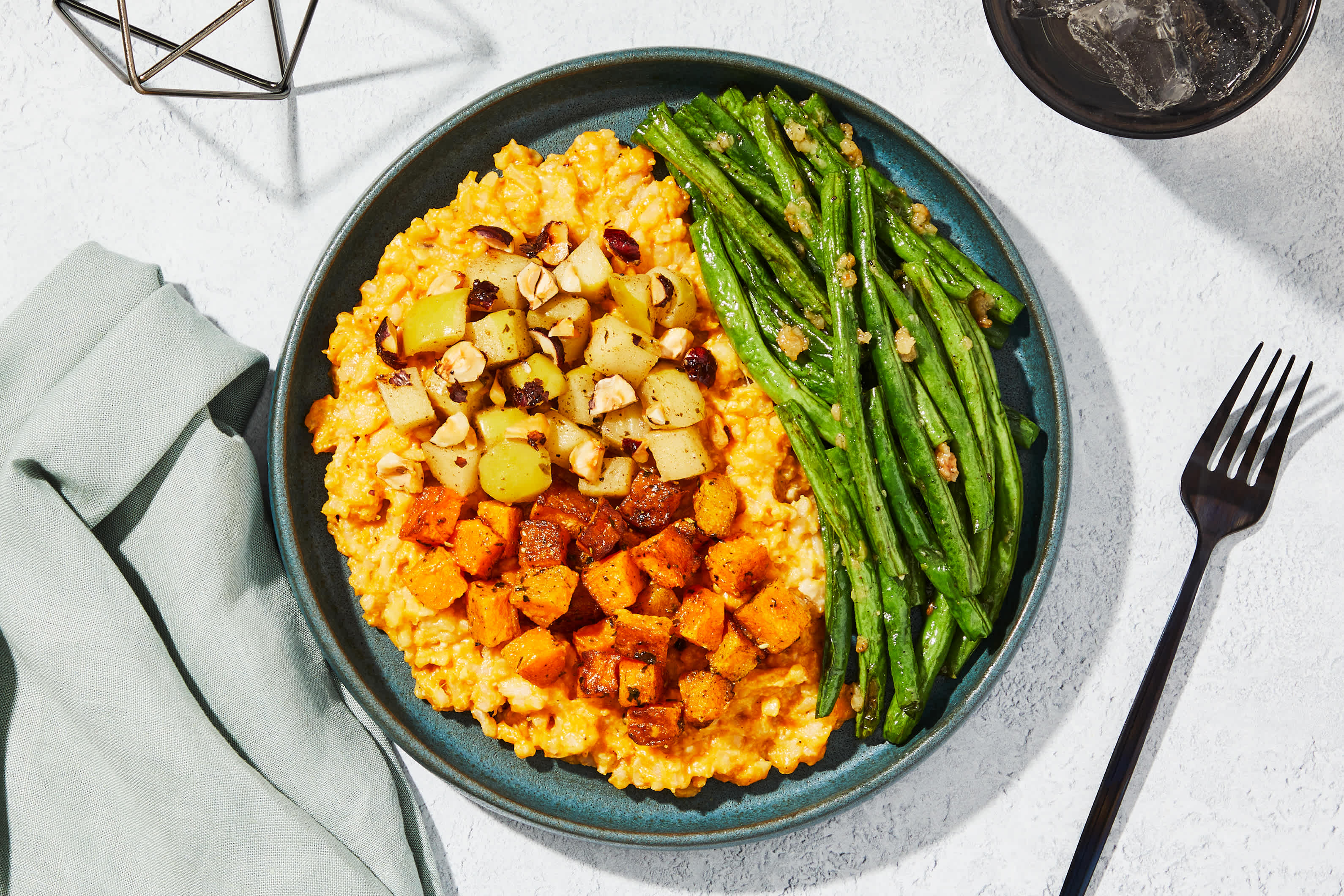 Sweet & Smoky Butternut Squash Risotto