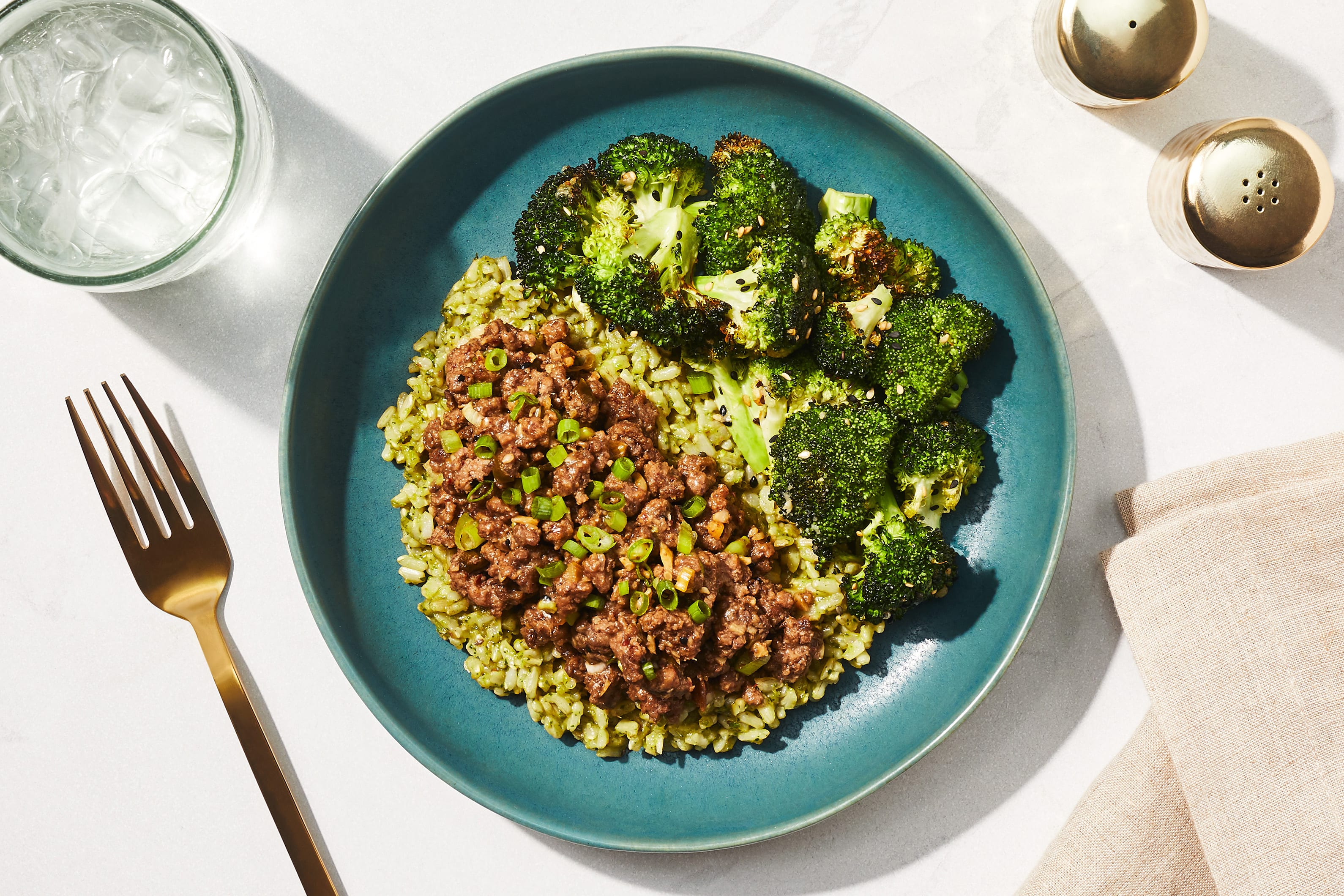 Sweet Ginger Beef & Broccoli Bowl