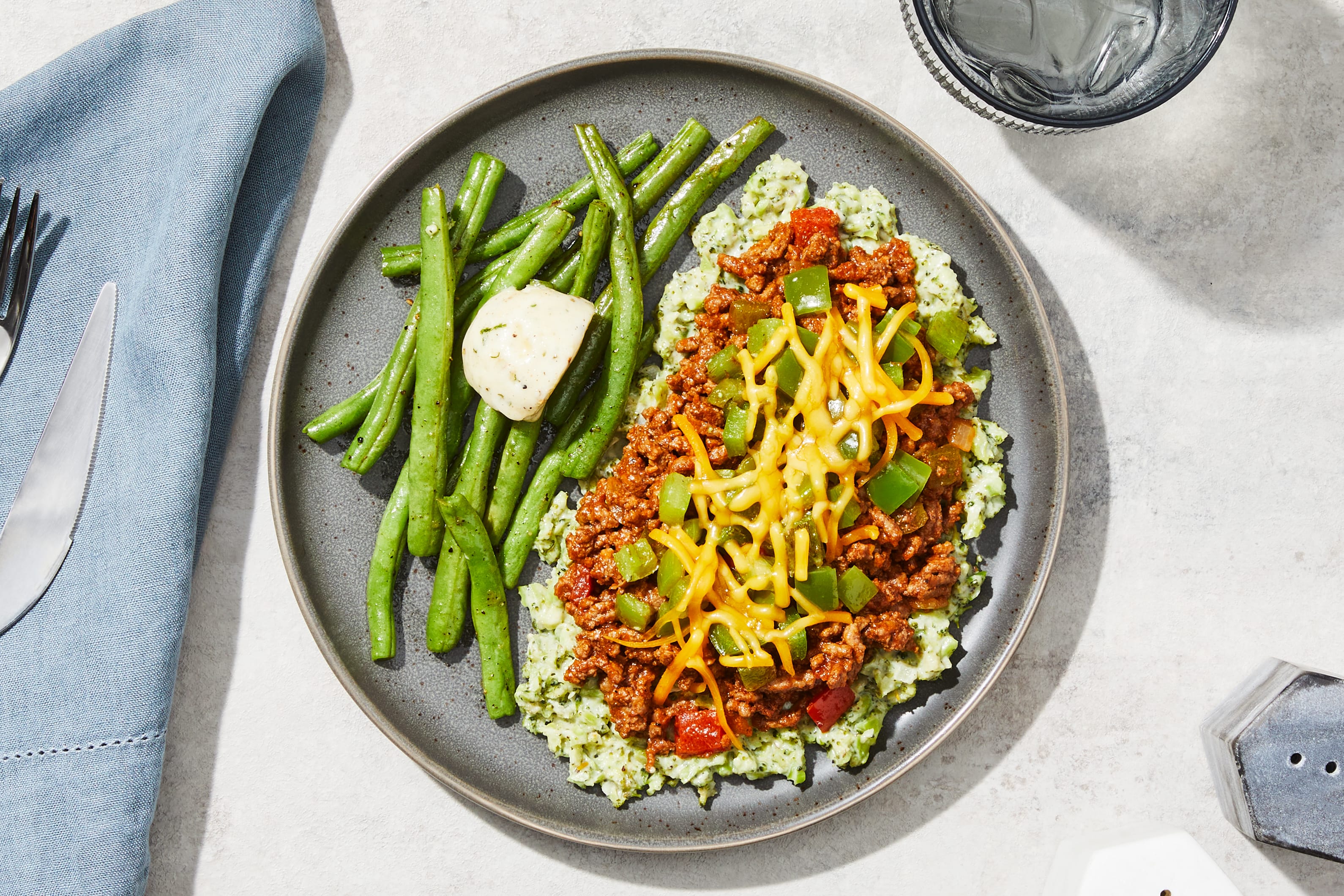 Green Pepper & Beef Casserole