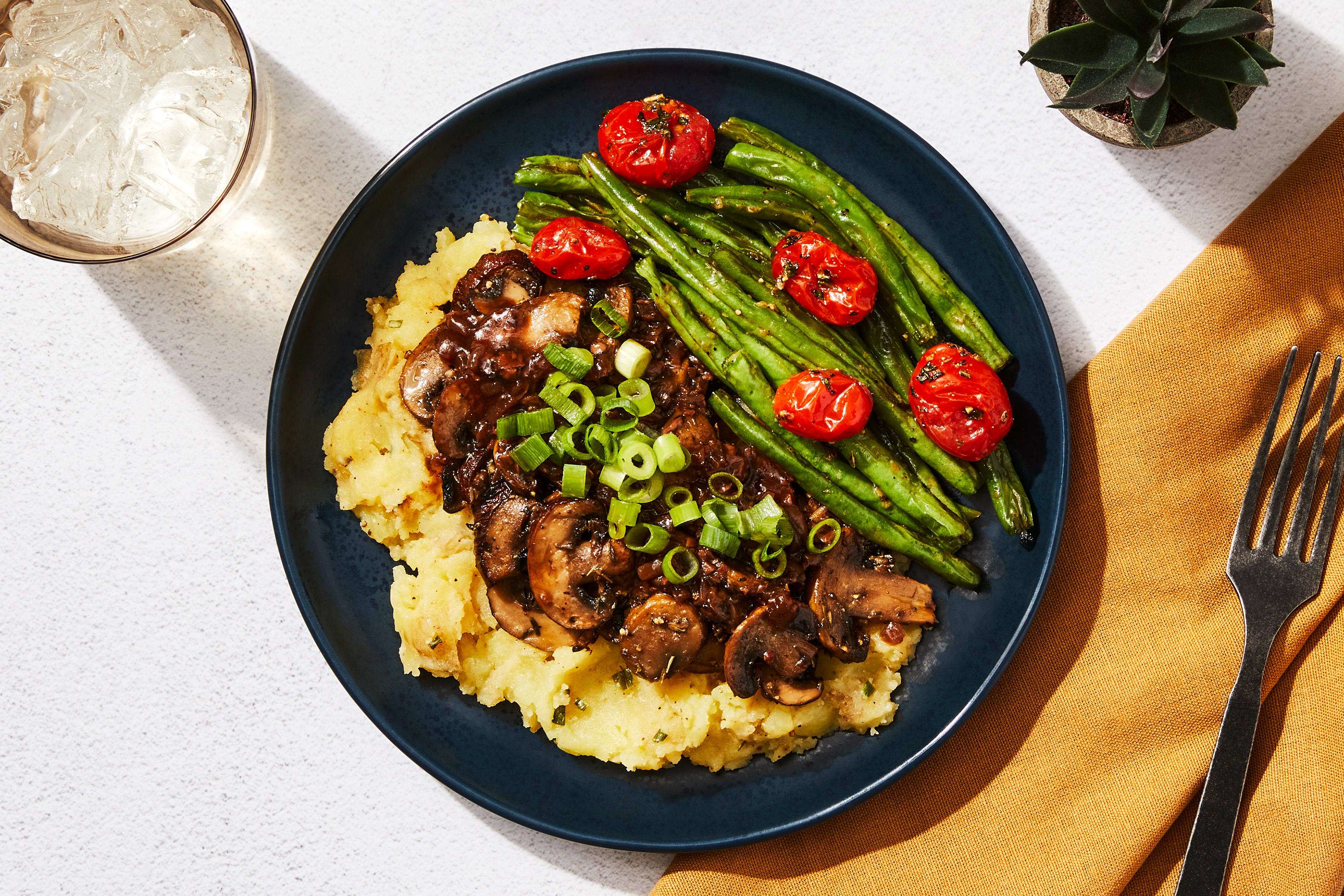 Garlic & Herb Roasted Mushrooms