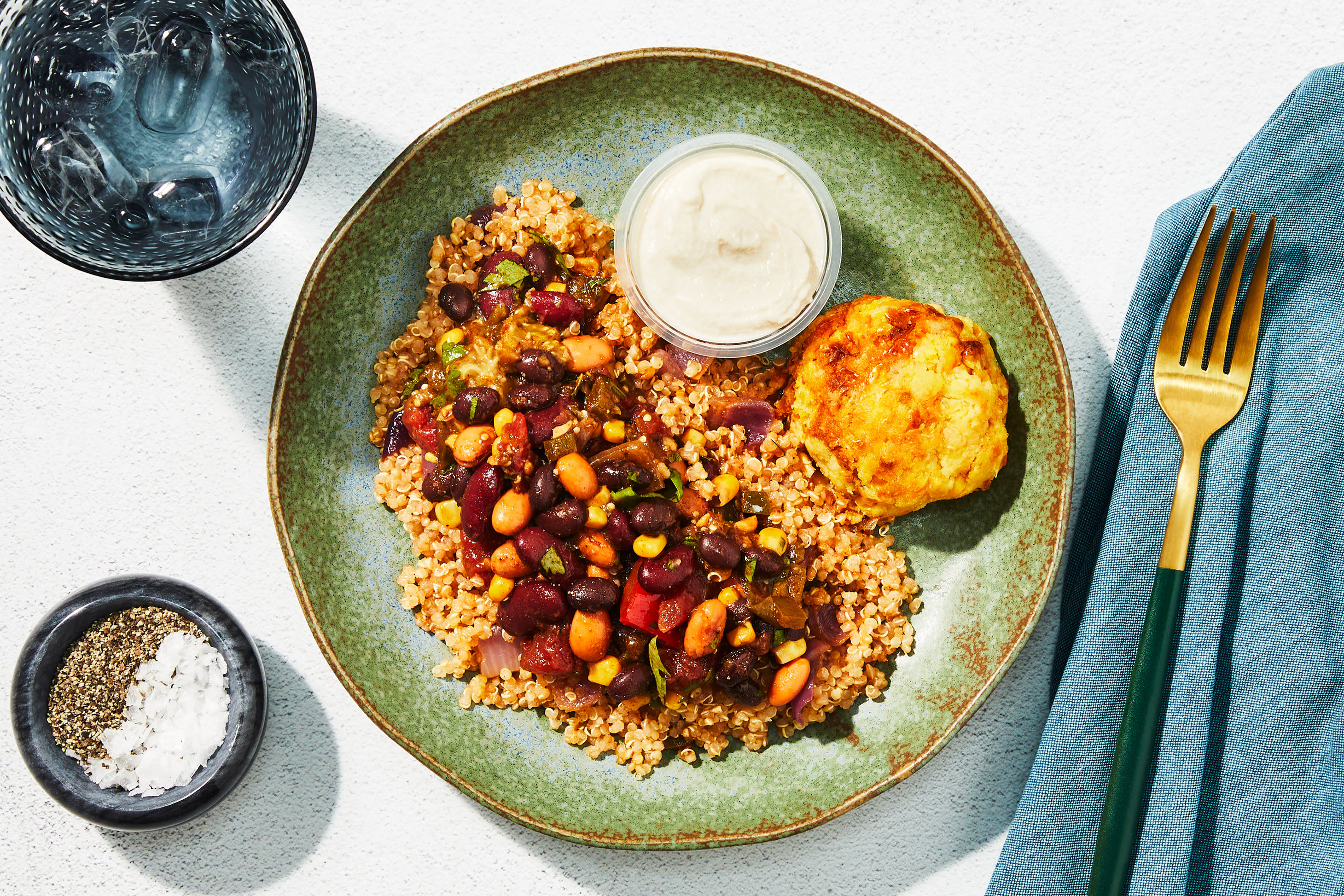 Three Bean Vegan Chili