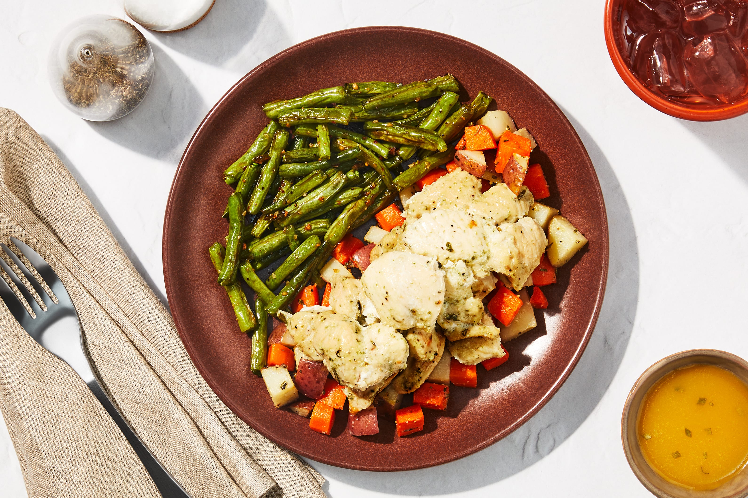 Honey Butter Diced Chicken