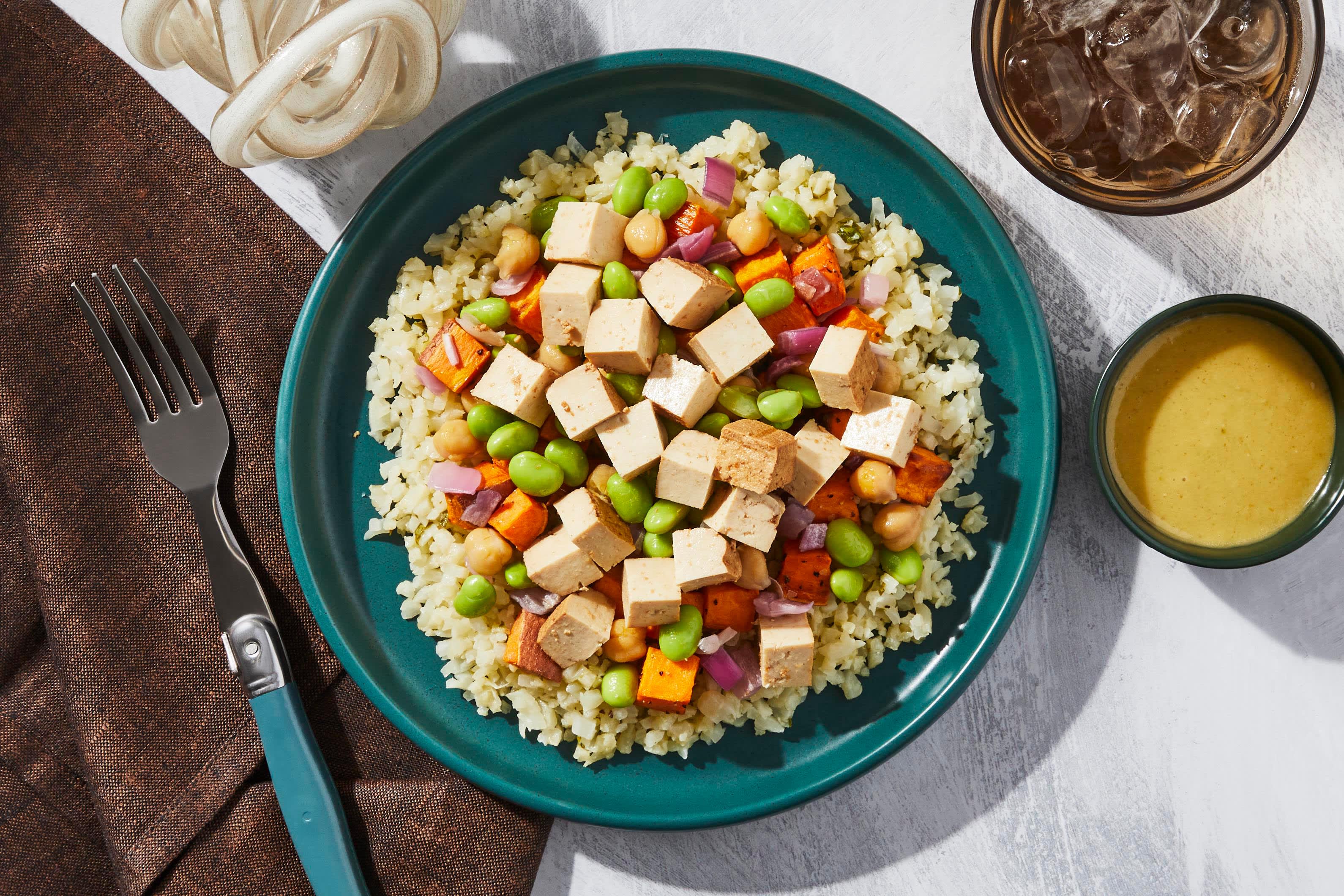 Tangy Citrus Tofu Bowl