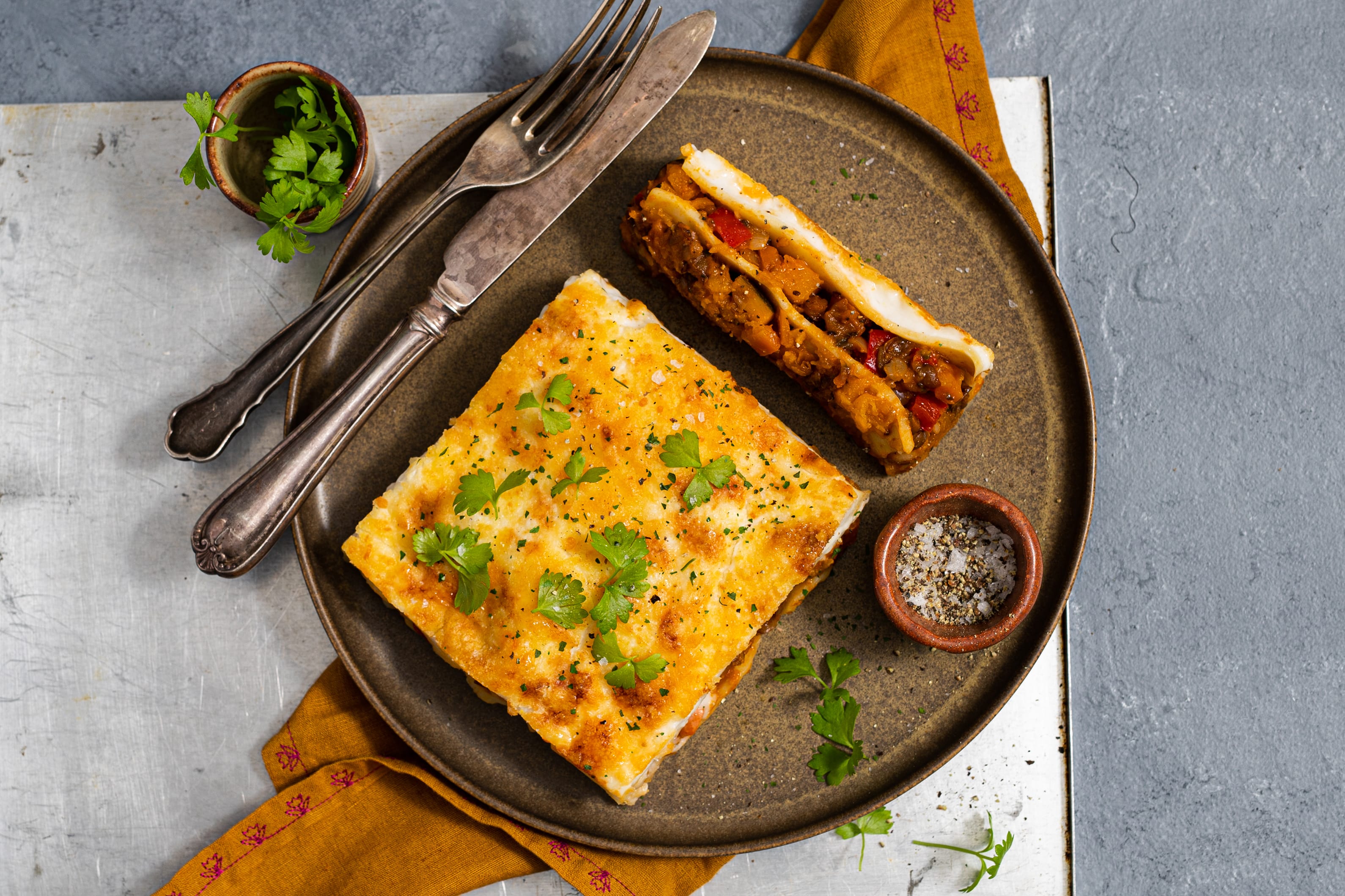 Loaded Pumpkin Lasagne