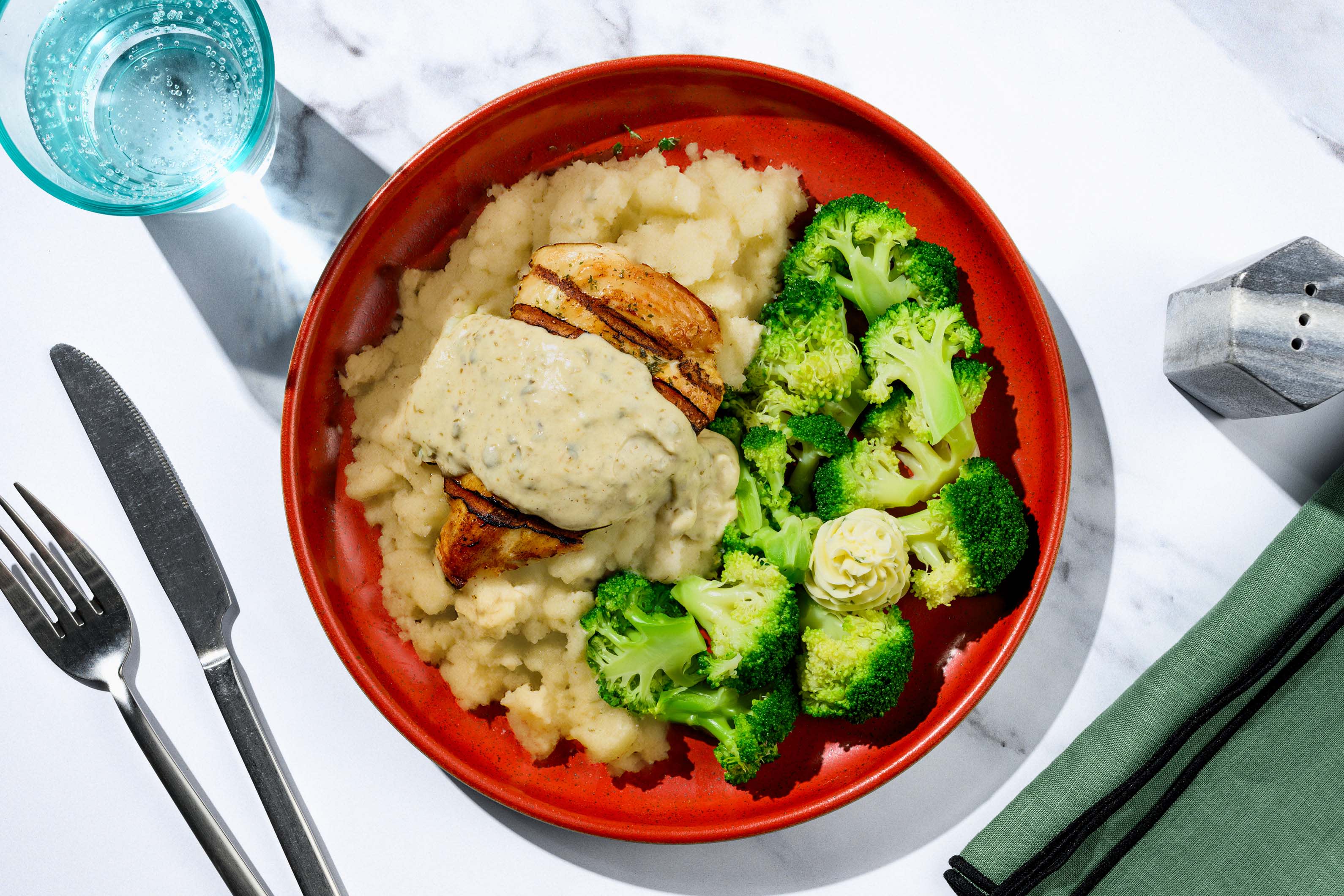 Kylling i citron-kapers sauce