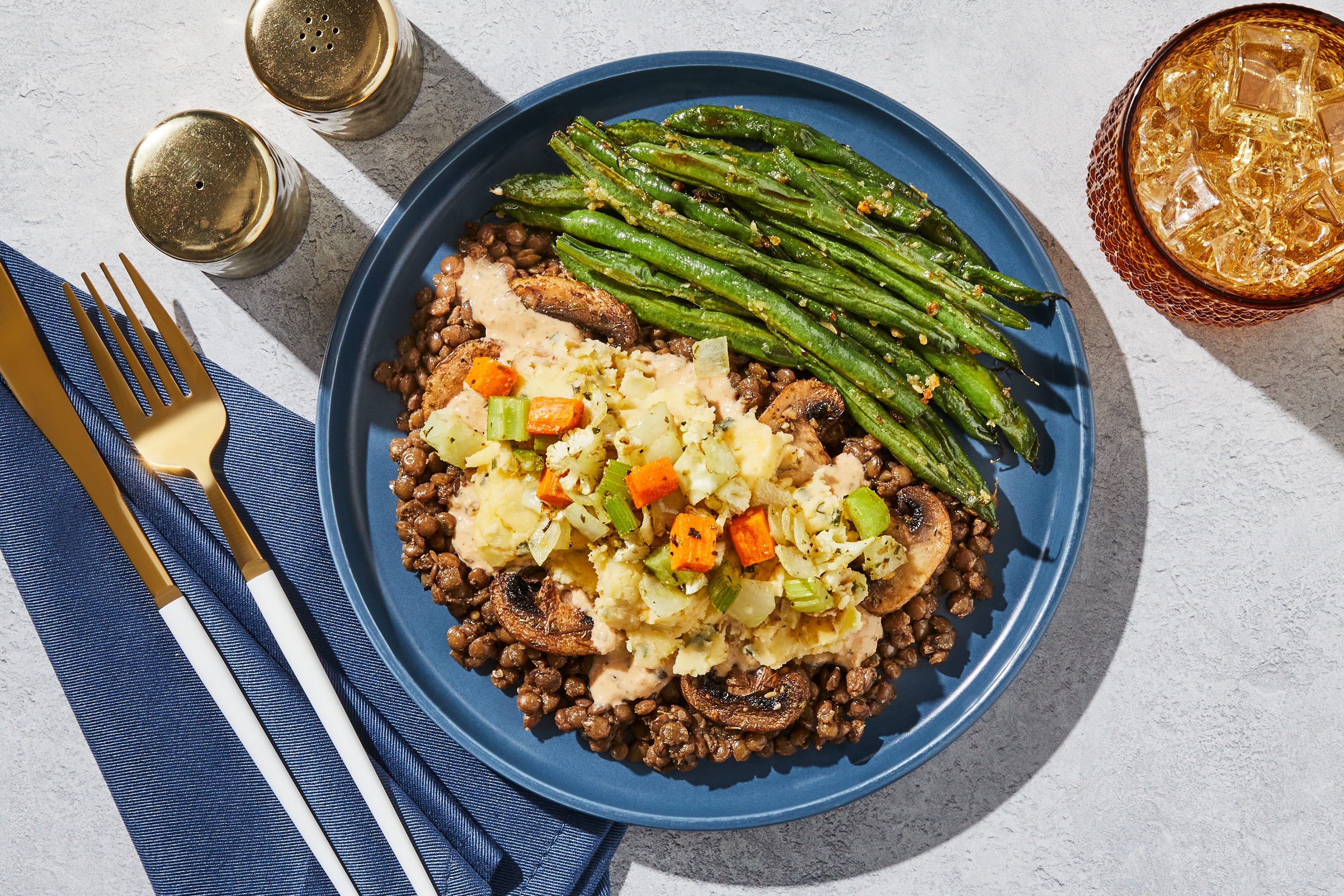 Mushroom & Lentil Farmer's Pie