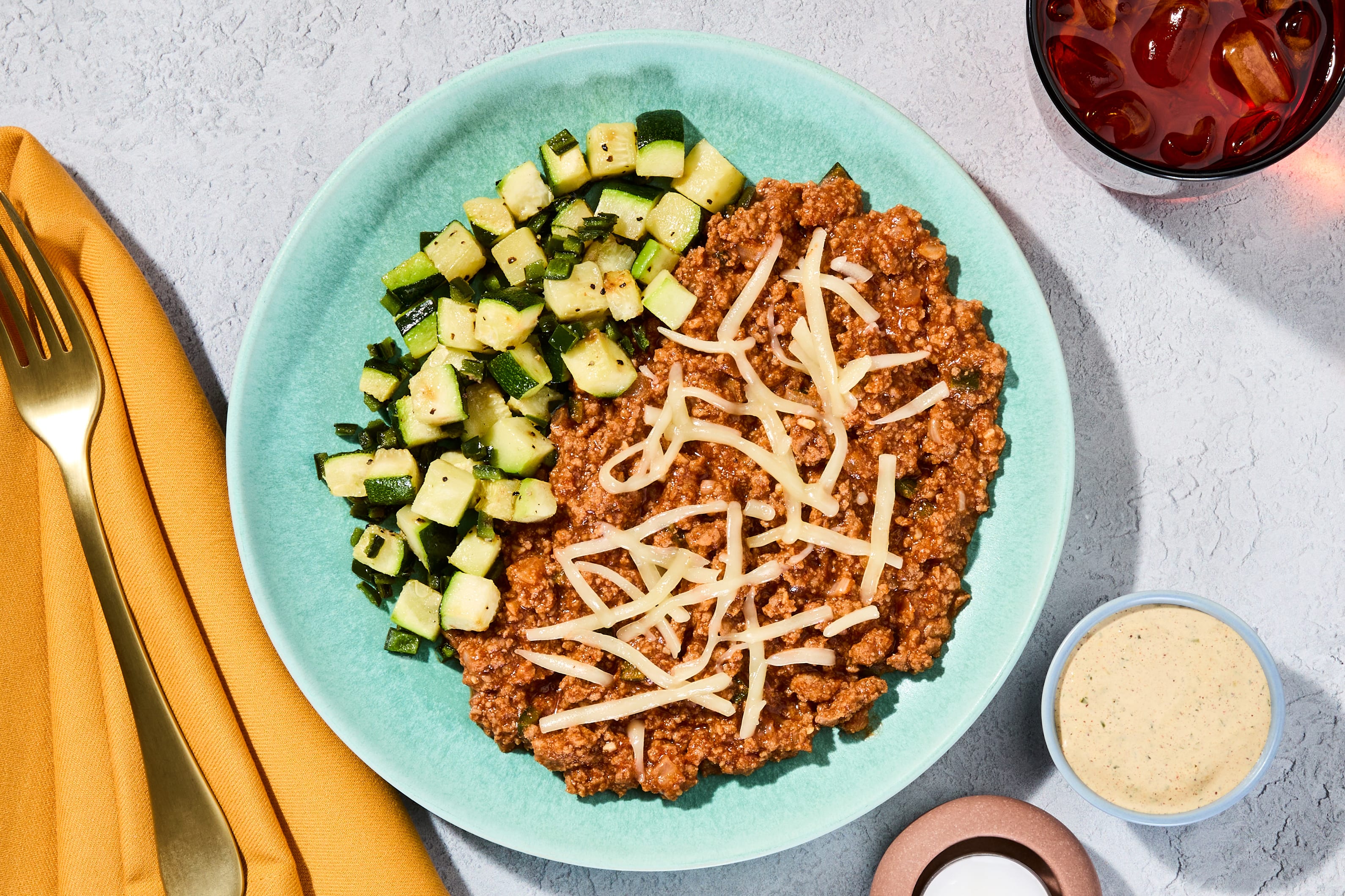 Turkey Chili & Zucchini