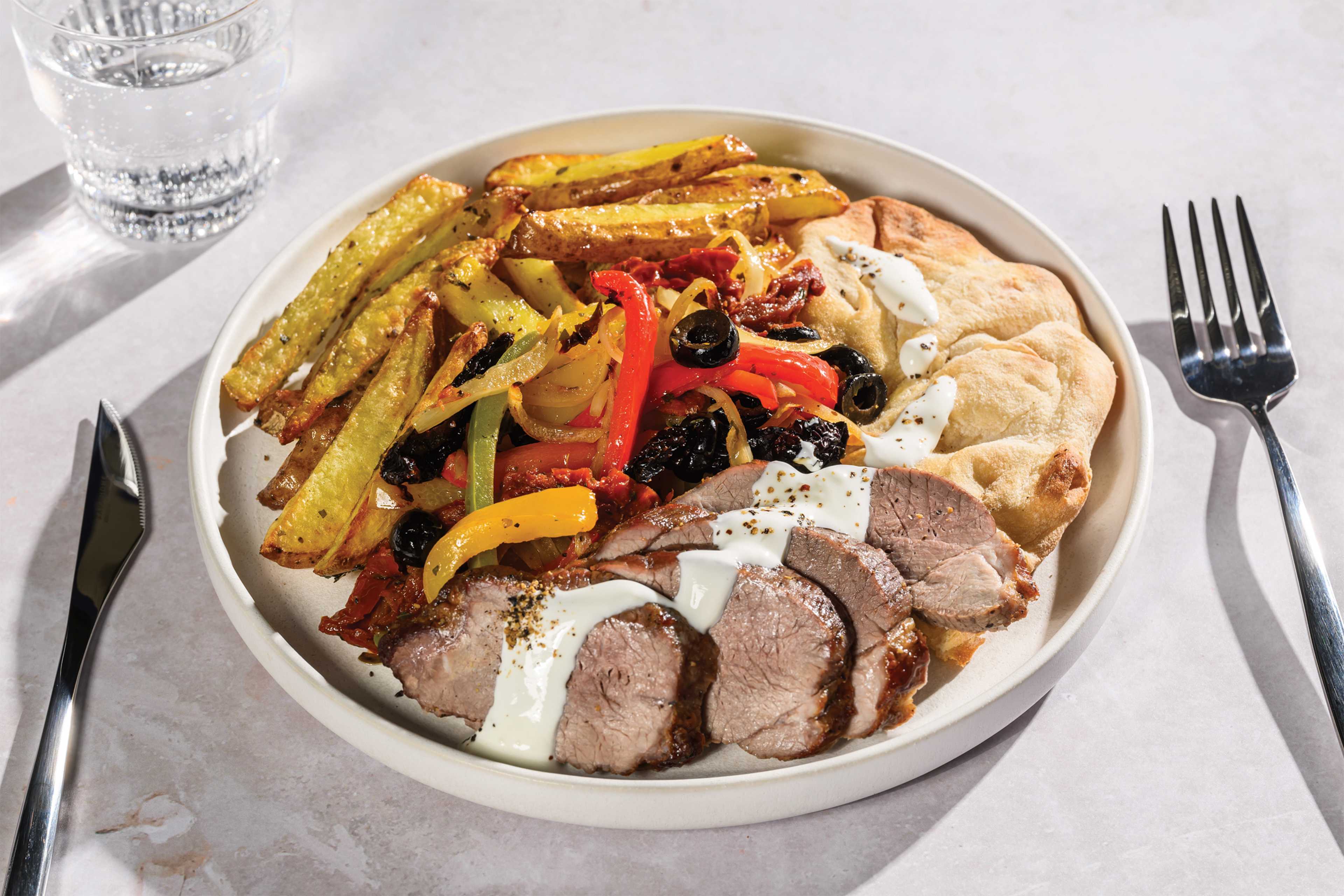 Lamb Gyros Plate
