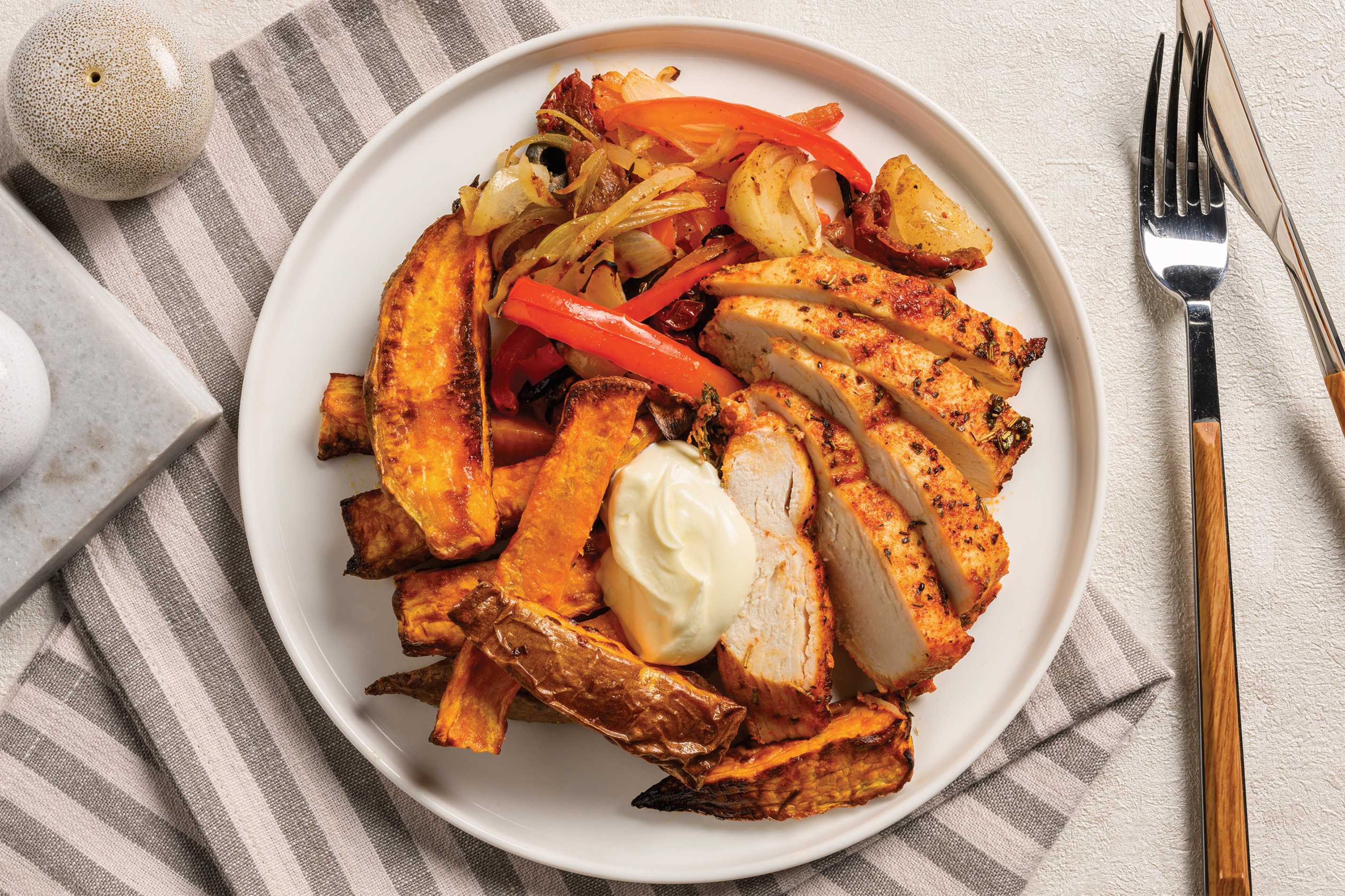 Herb-Crusted Chicken