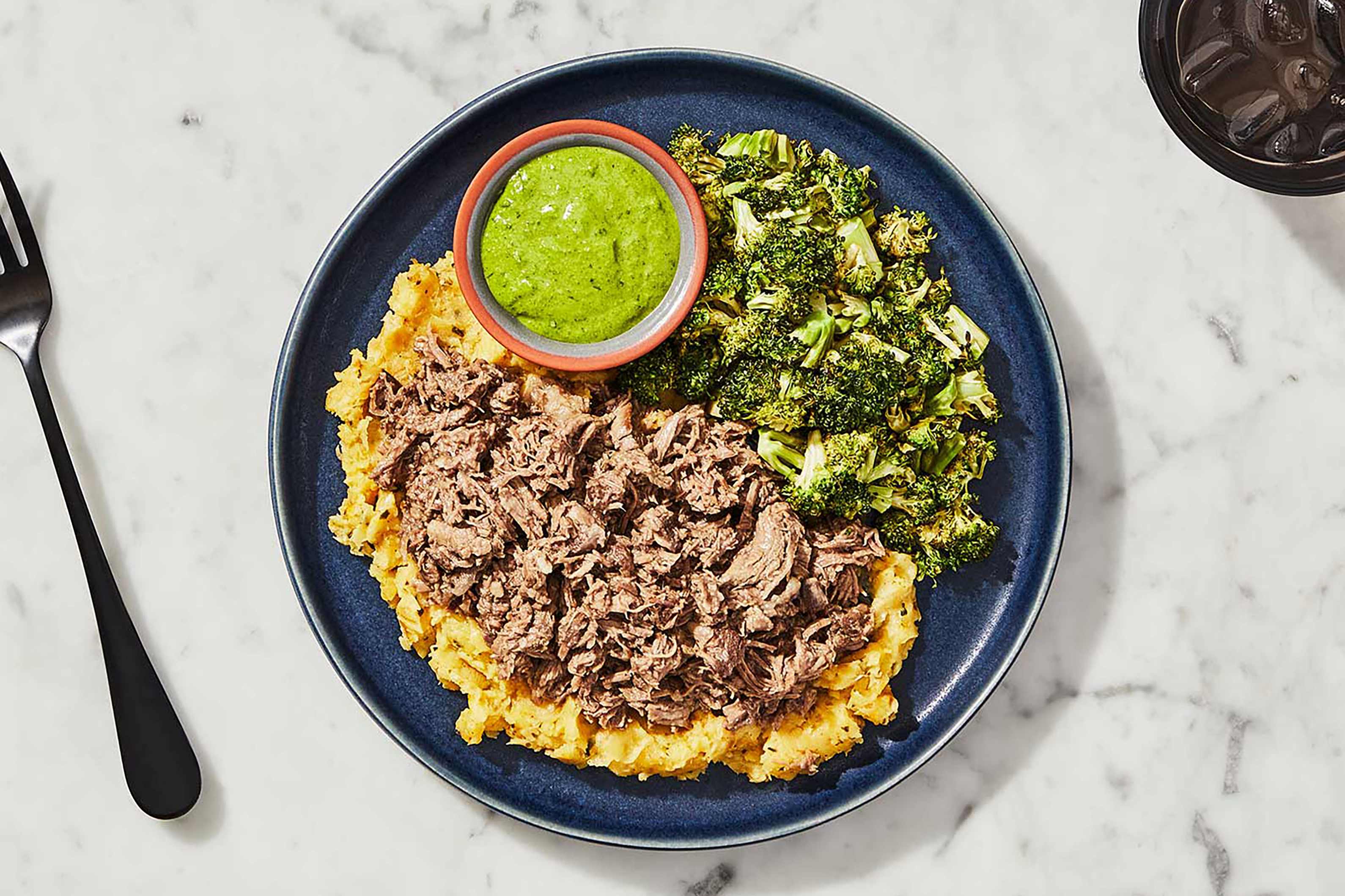 Argentinian Chimichurri Shredded Beef