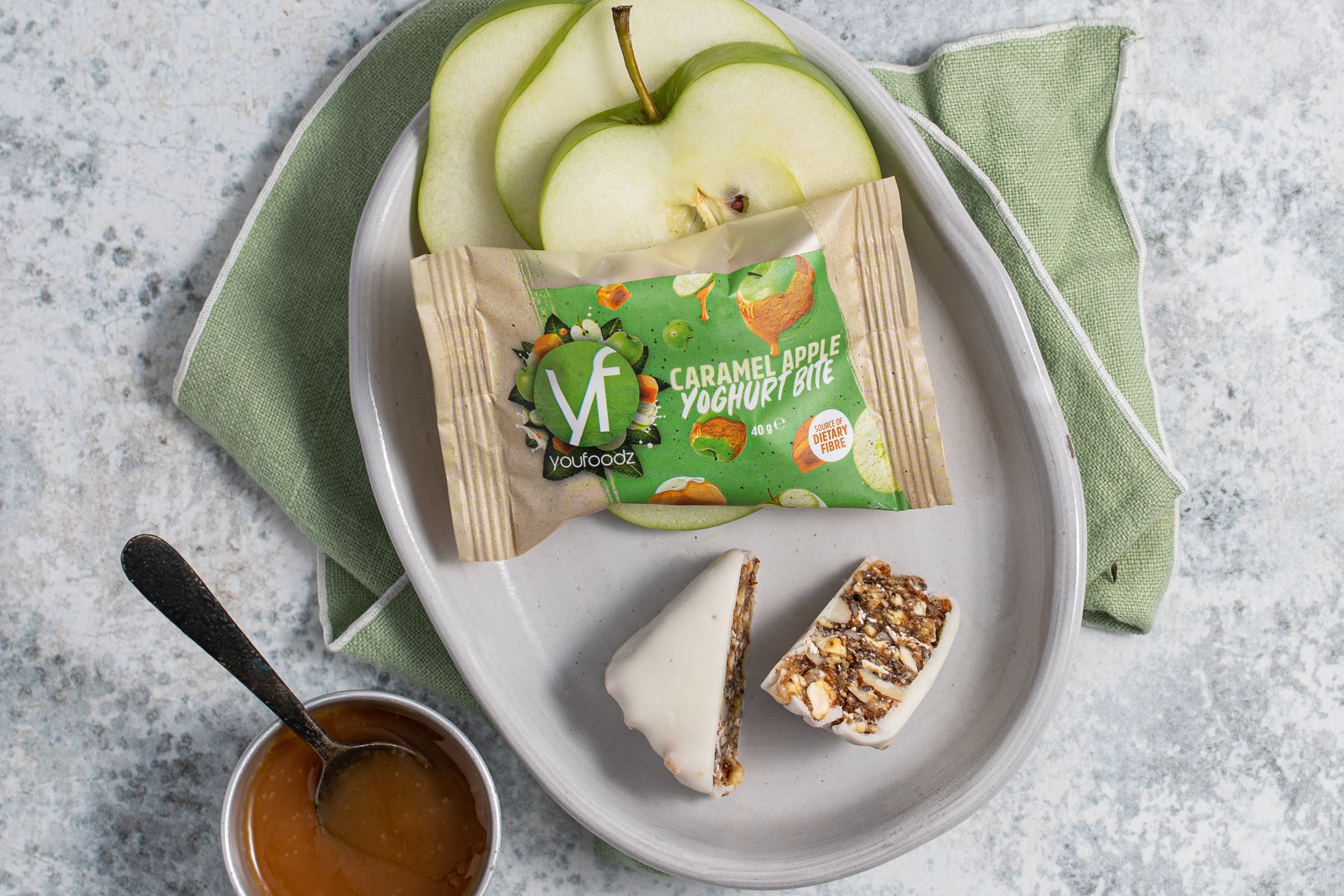 Caramel Apple Yoghurt Bite