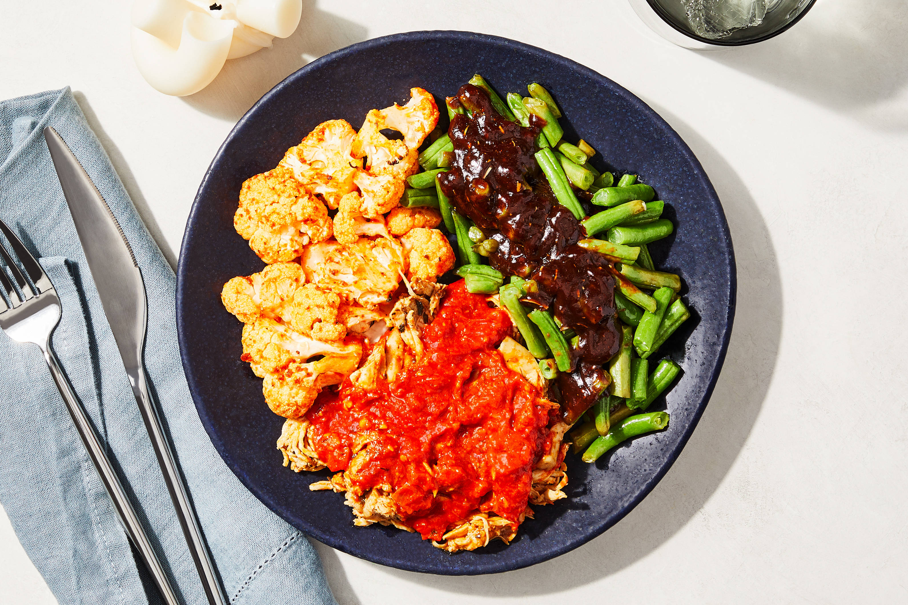 Pepper Chicken Curry Roasted Red Pepper Curry Fire-Roasted