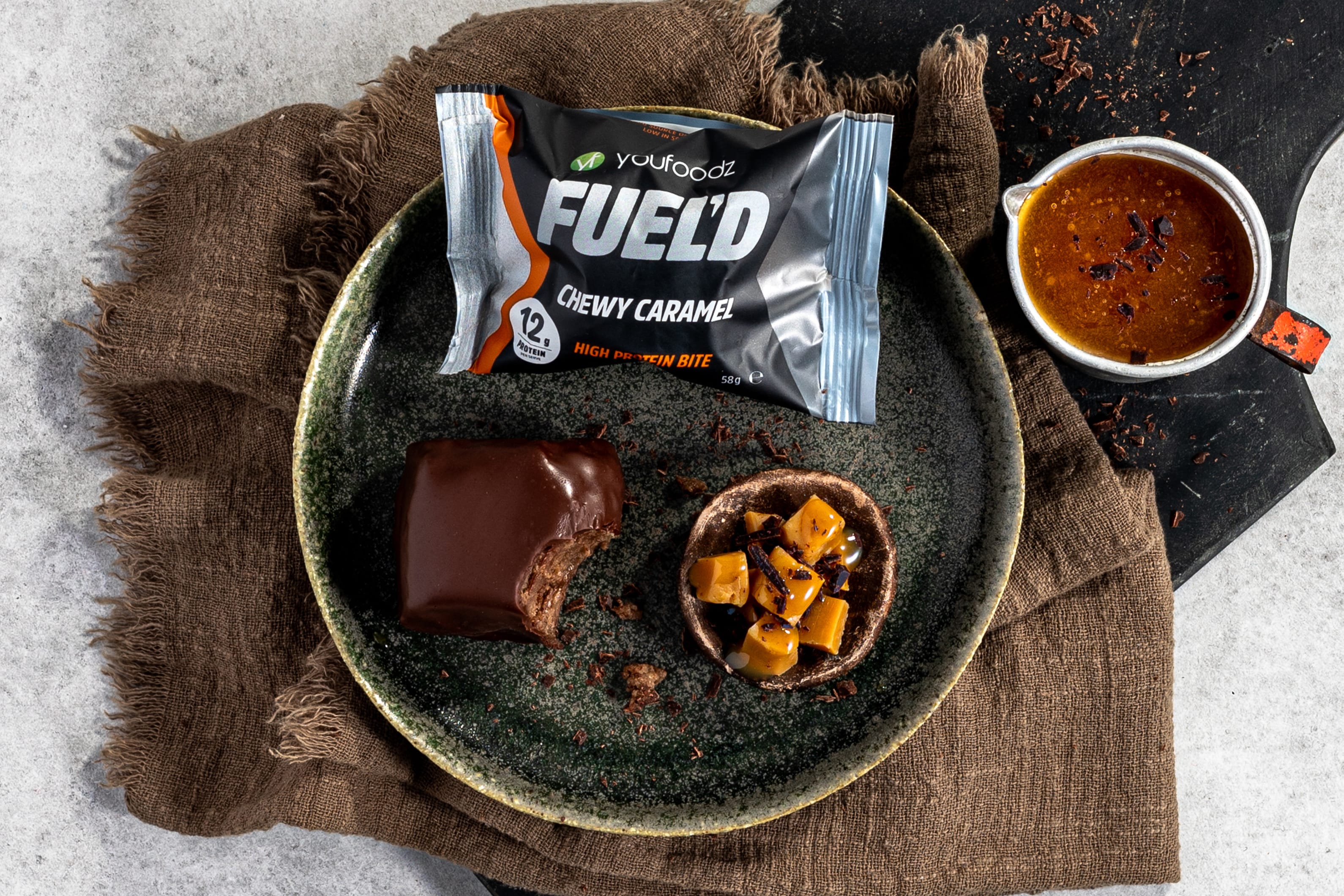 FUEL'D Chewy Caramel High Protein Bite