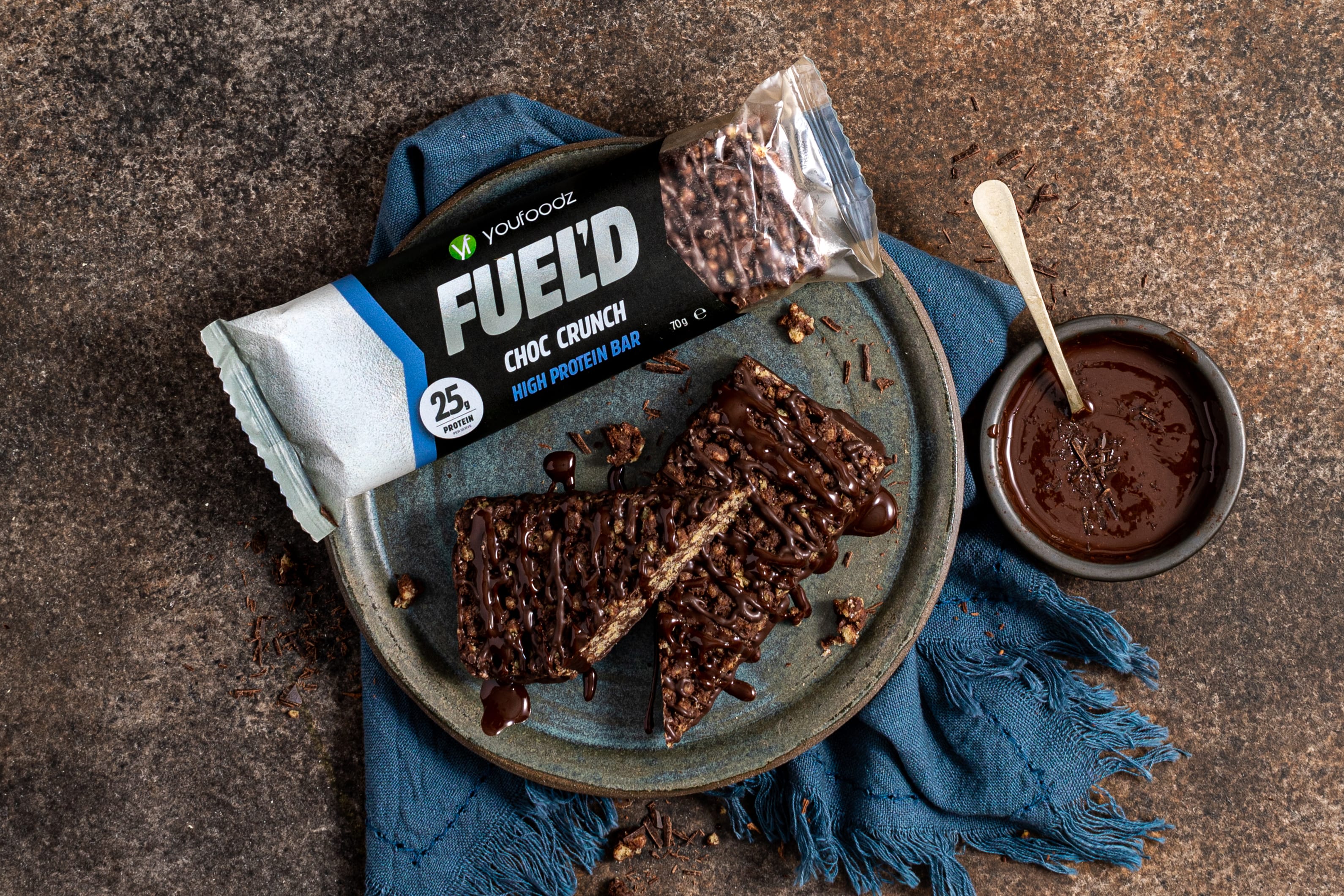 FUEL'D Choc Crunch High Protein Bar