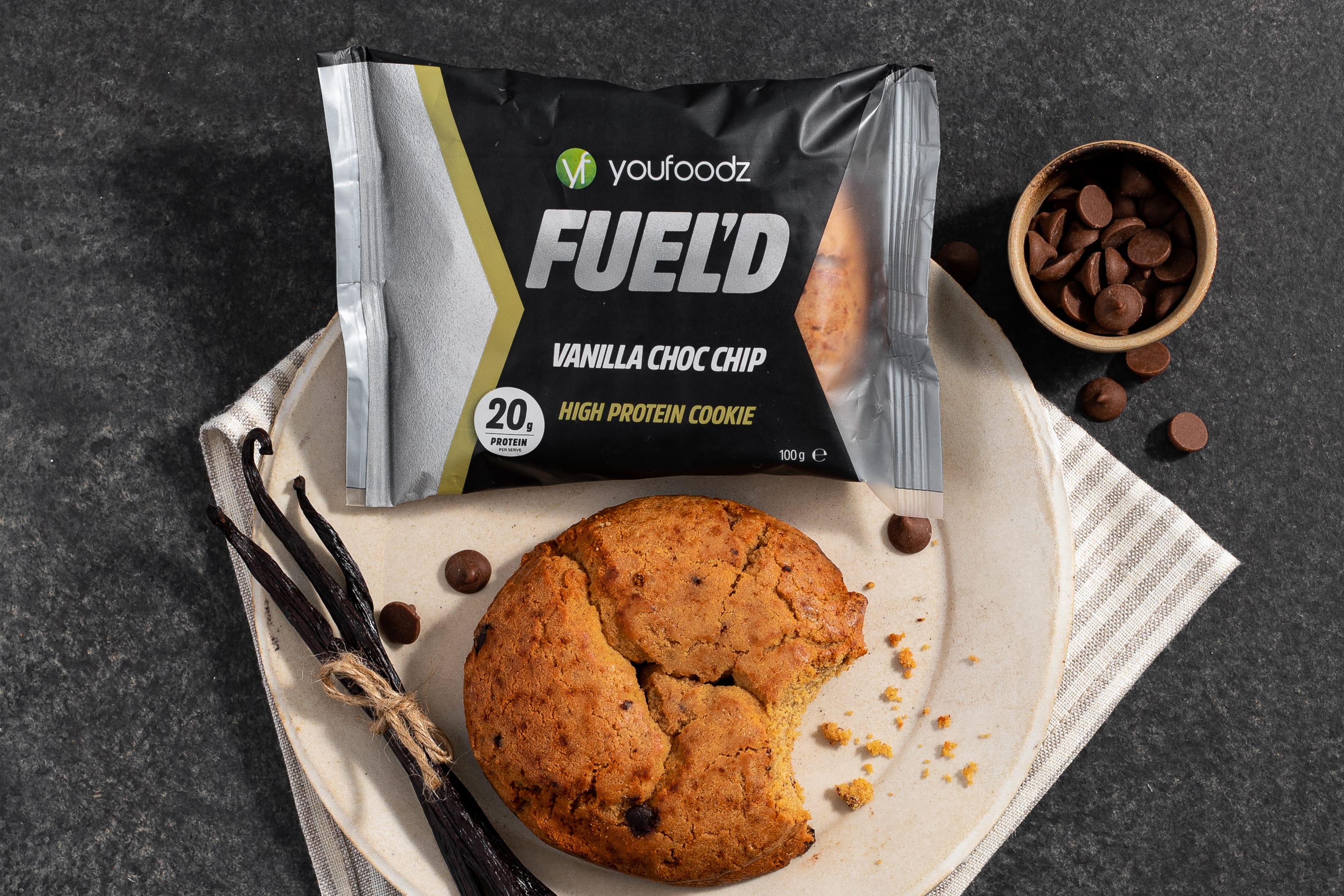 FUEL'D Vanilla Choc Chip Cookie