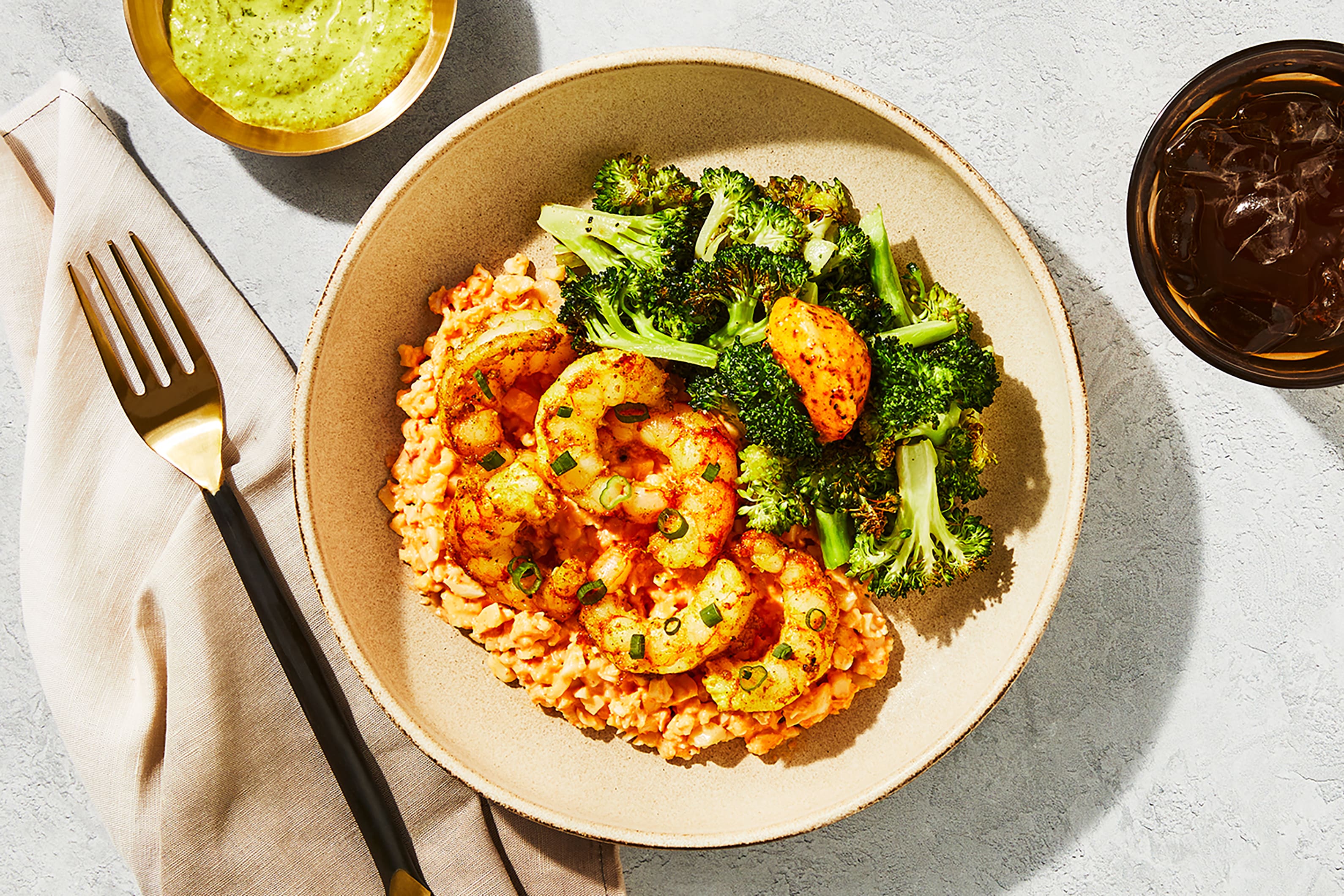 Peruvian Shrimp Bowl