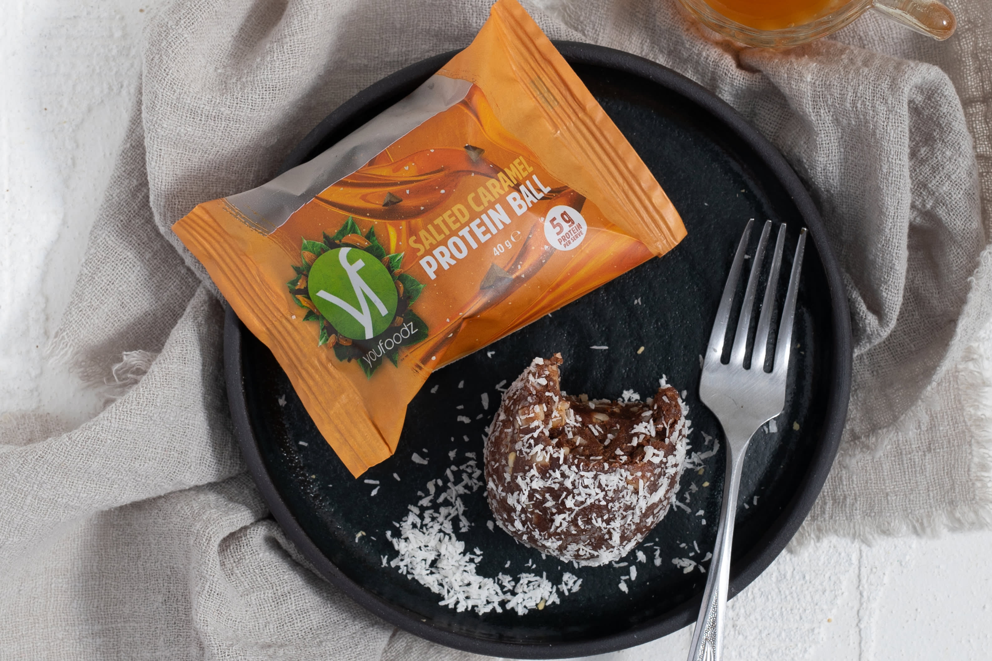 Salted Caramel Protein Ball