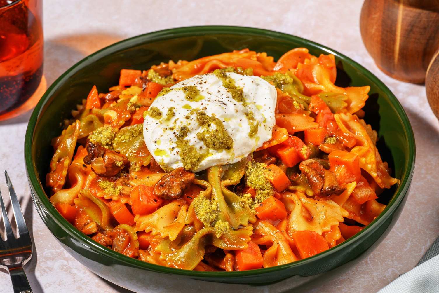 Kruidige linzenschotel met vegetarisch gehakt Recept | HelloFresh