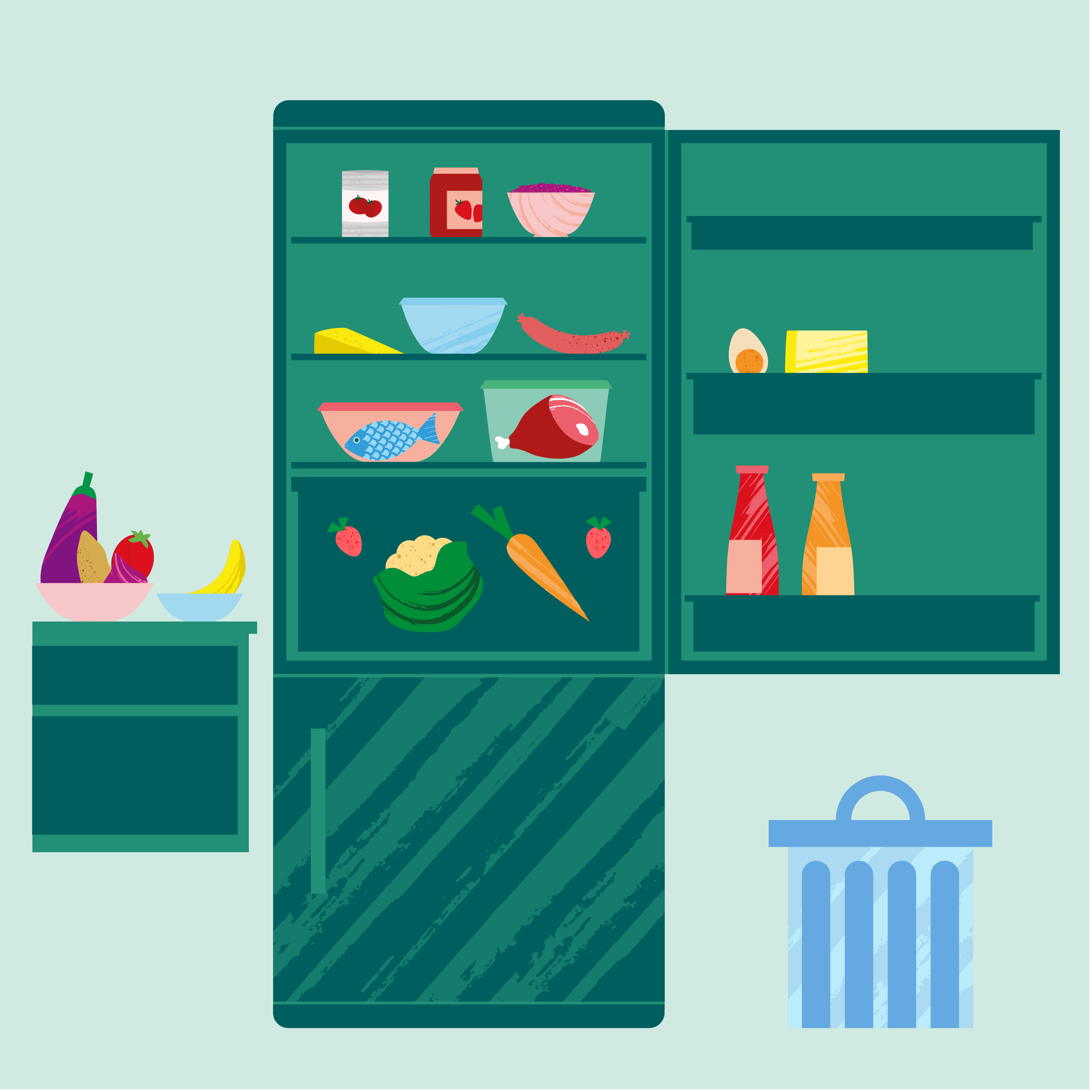 Moet alles in de koelkast?