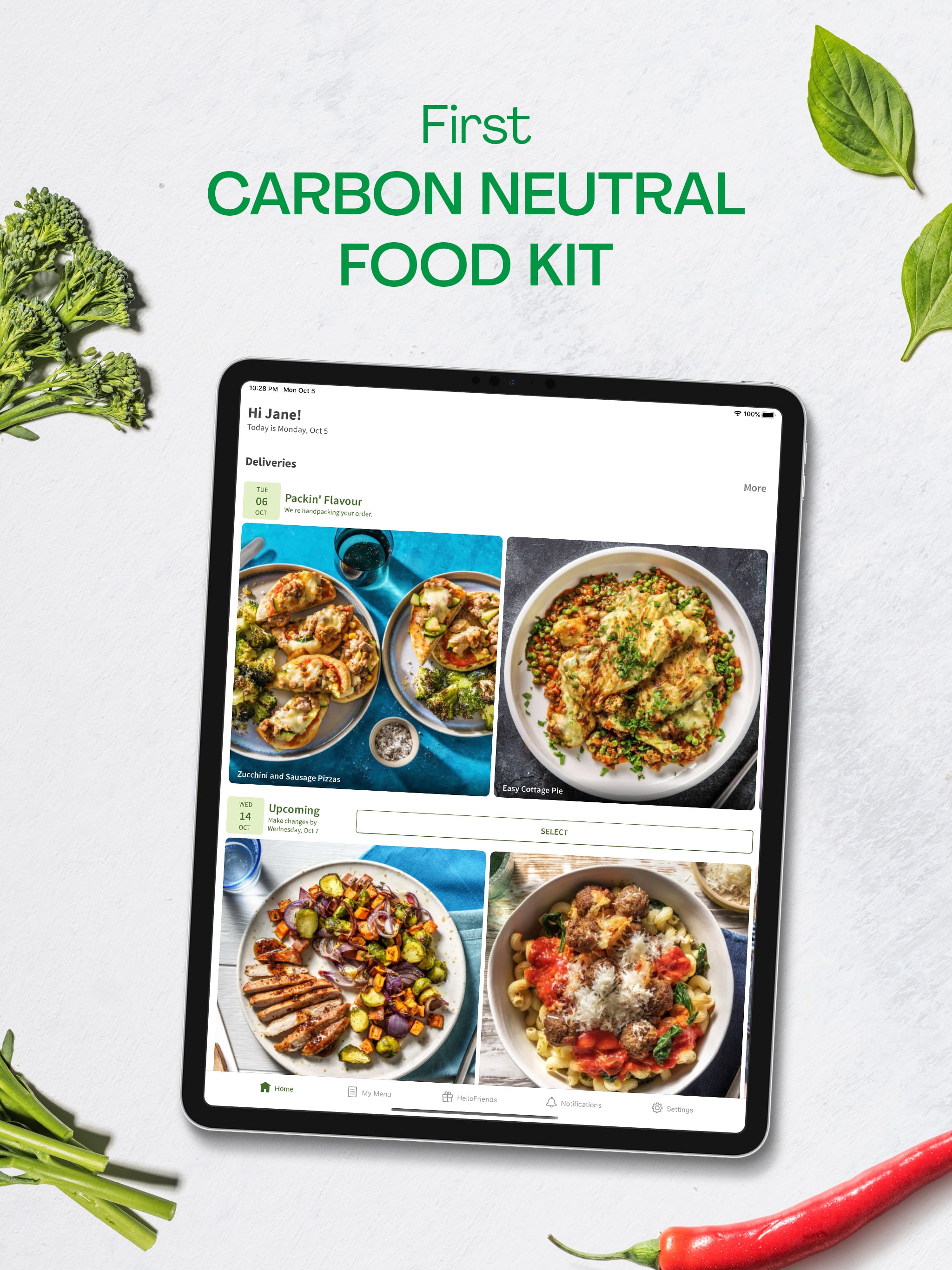 <h2>Personalized & organic healthy meal delivery plans with HelloFresh</h2>