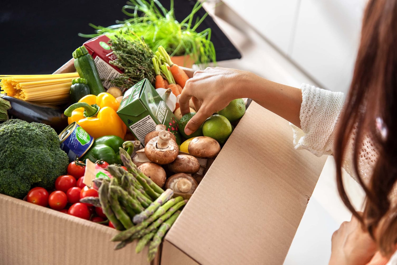 Come funzionano i nostri kit ricette se si sceglie un menù vegetariano?