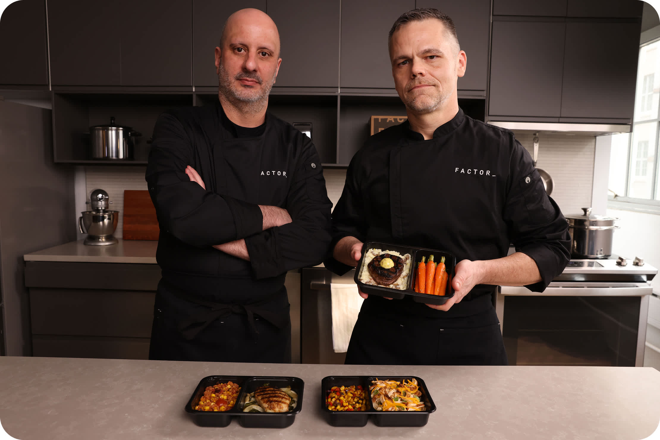 Expert chefs. Premium flavor. 