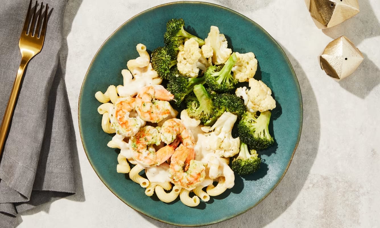  Roman & Black Pepper Shrimp Pasta