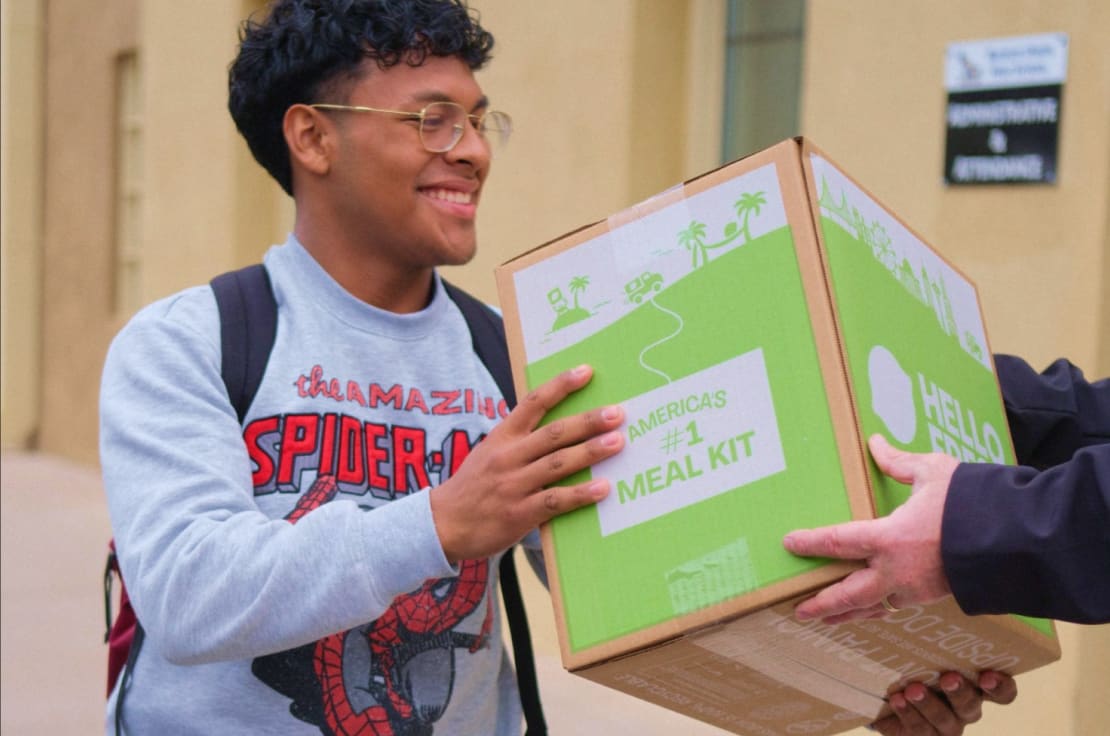 No Breaks for Hunger:  HelloFresh Delivers 16,000  Meals to Kids Over Spring Break